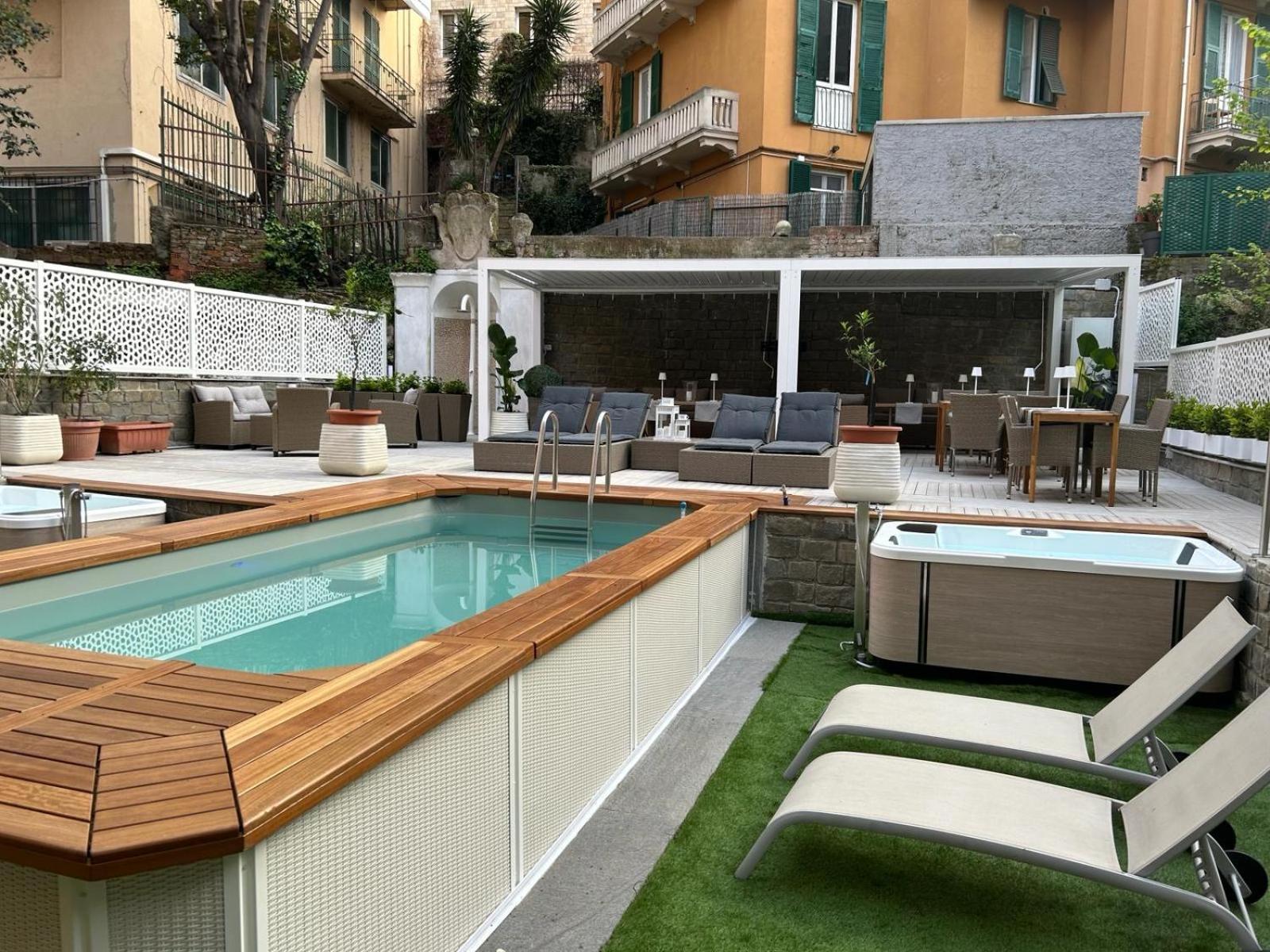 Domus Fieschi Rooms Genoa Bagian luar foto